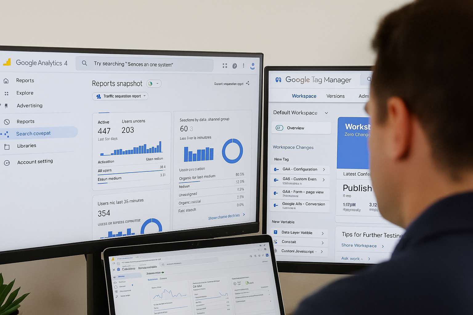 Analytics Dualscreen Scandia